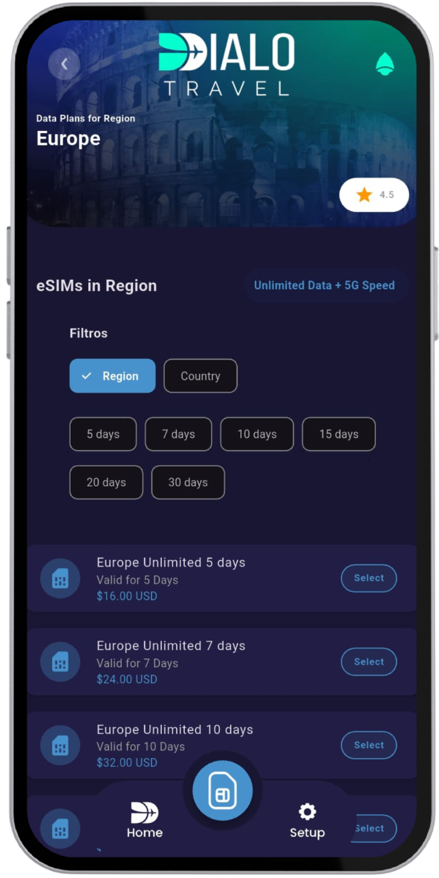 Mobile App Screenshot